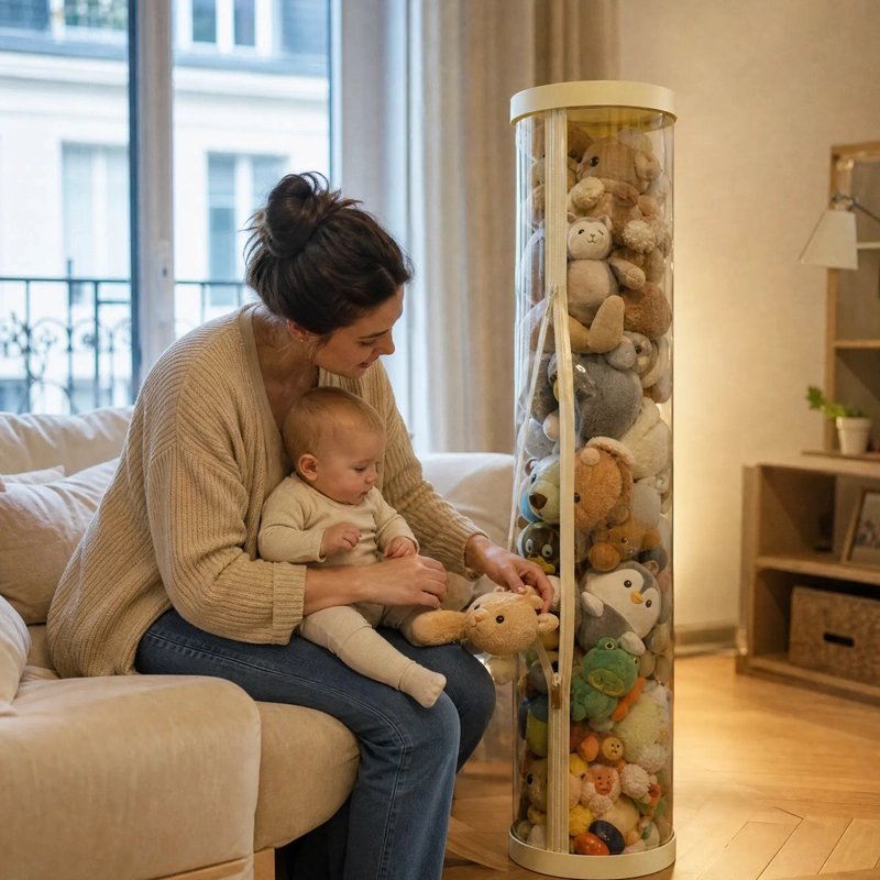 Rangement pour peluche