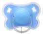 Tetine bebe forme papillon bleue