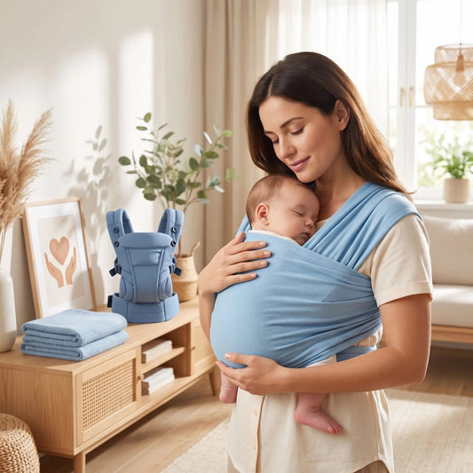 Comment choisir une écharpe physiologique - Mon P'tit Nid Bébé