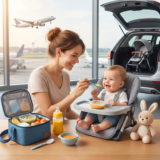 Guide repas bébé en déplacement sans stress - Mon P'tit Nid Bébé