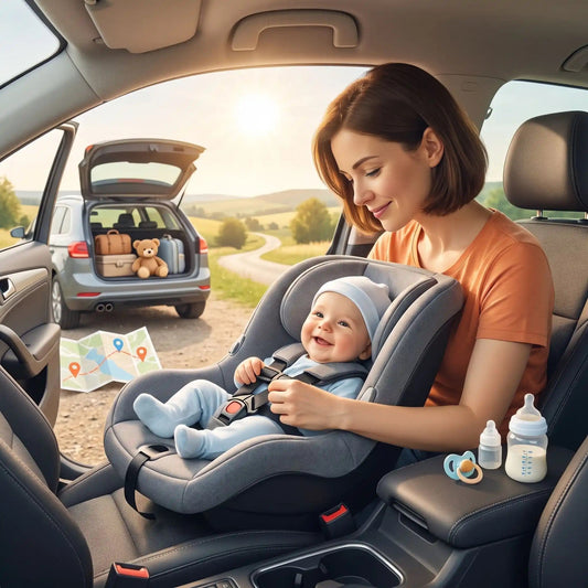 Organisation d’un trajet voiture avec nourrisson - Mon P'tit Nid Bébé