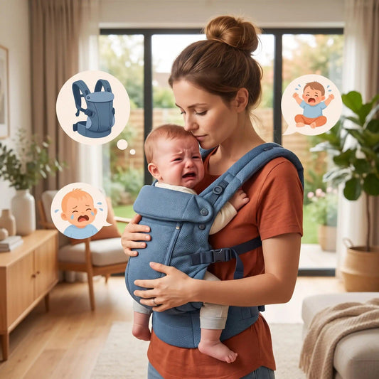 Pourquoi bébé refuse le porte-bébé ? Nos pistes - Mon P'tit Nid Bébé