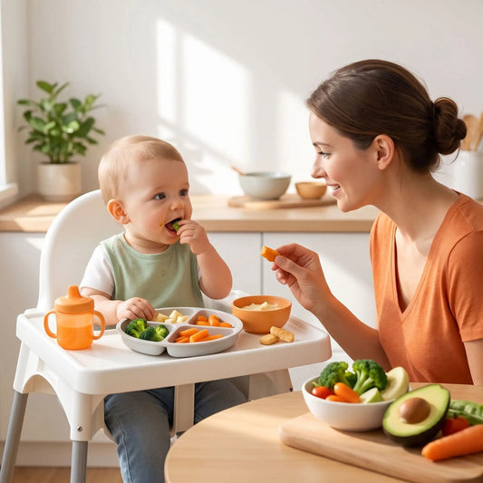 Quelle assiette pour diversification autonome ? - Mon P'tit Nid Bébé