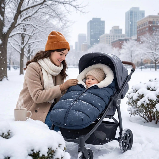 Quelle couverture poussette pour l'hiver