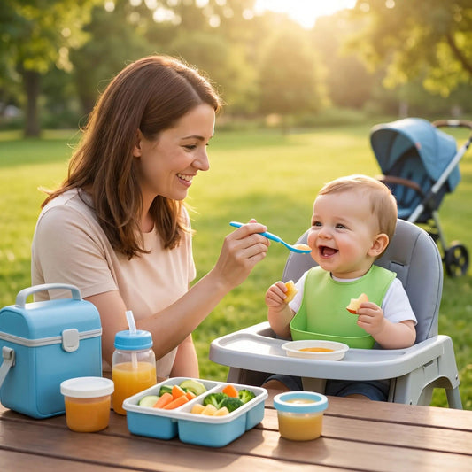 Repas nomade bebe sortie