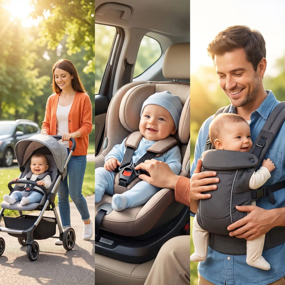 Transport bebe securise au quotidien