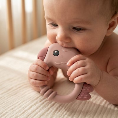 Anneau de dentition soulagement douceur