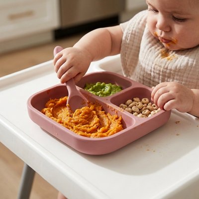 Assiette bébé ventouse 