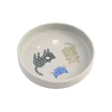 Assiette bebe couleur grise