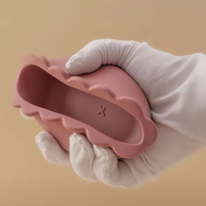 Assiette bebe rose incassable