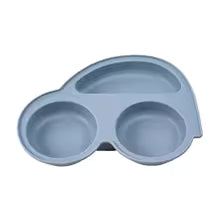 Assiette bebe ventouse couleur bleu description