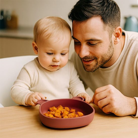 Assiette bébé ventouse | SecurEat - Mon P'tit Nid Bébé