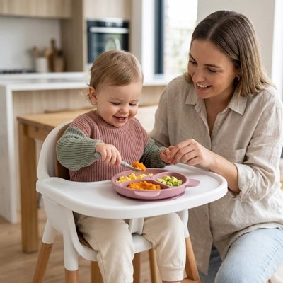 Assiette bébé ventouse toutes surfaces