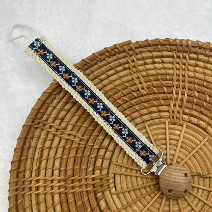 Attache tetne accessoire pratique bleu