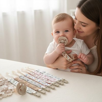 Attache tetine | Innovant - Mon P'tit Nid Bébé