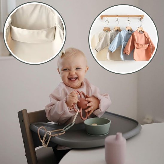 Bavoir bébé | Absorbant Confort - Mon P'tit Nid Bébé