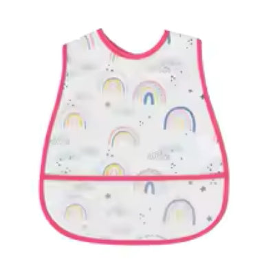 Bavoir bebe arc en ciel
