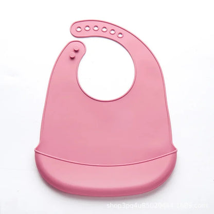 Bavoir bebe efficacite quotidienne rose