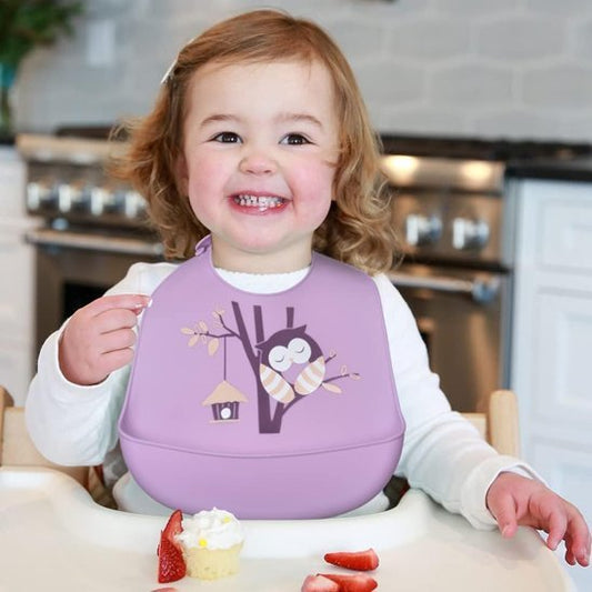 Bavoir bébé imperméable ajustable | ColorKids - Mon P'tit Nid Bébé