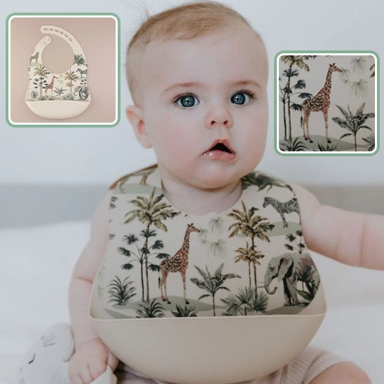 Bavoir bébé | Ultra - absorbant écologique - Mon P'tit Nid Bébé