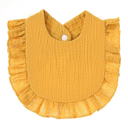 Bavoir bebe ultra confort jaune