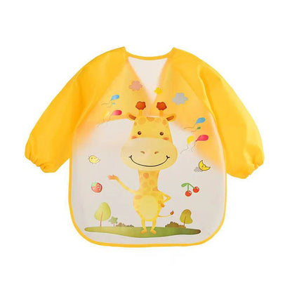 Bavoir manche longue | Imperméable - Mon P'tit Nid Bébé