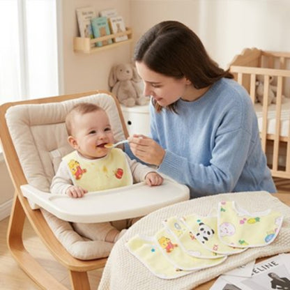 Bavoirs bebe ultra absorbants bebe mange sur sa chaise haute