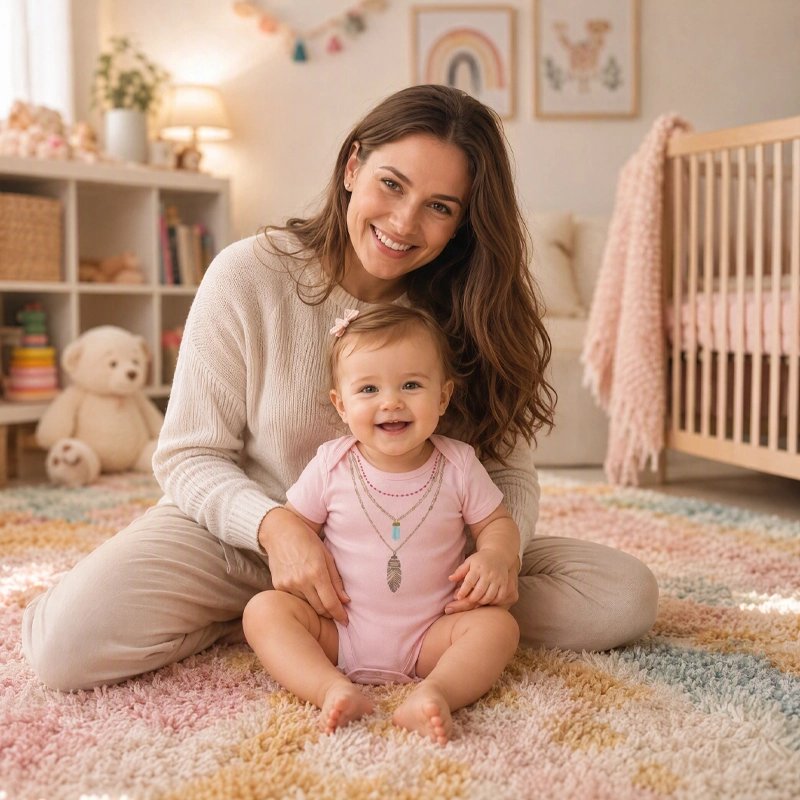 Body bebe fille douceur maman et son bébé