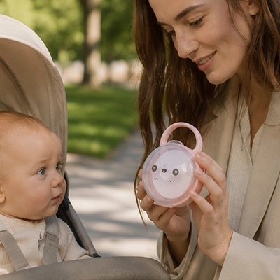 Boite a tetine​ hygienique et pratique maman et bebe en balade