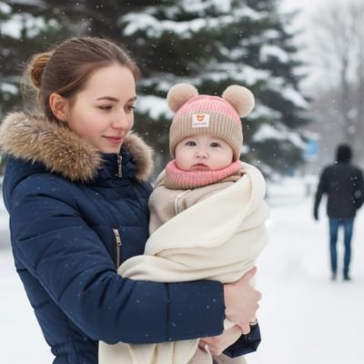 Bonnet bébé | Cosy Naturel - Mon P'tit Nid Bébé