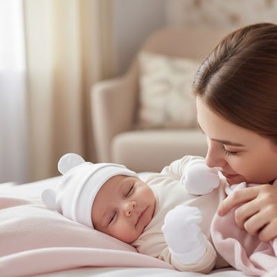 Bonnet bébé | Coton Bio Confort - Mon P'tit Nid Bébé