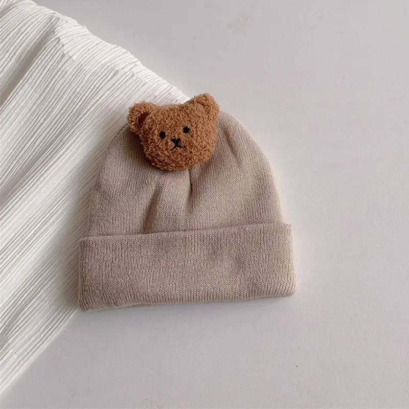 Bonnet bebe douceur estivale kaki