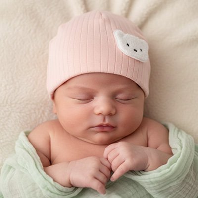 Bonnet bébé | Douceur hivernale - Mon P'tit Nid Bébé