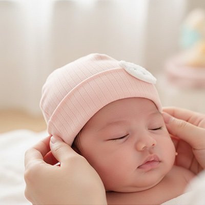 Bonnet bébé | Douceur hivernale - Mon P'tit Nid Bébé