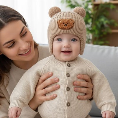 Bonnet bébé | Doux & Confort - Mon P'tit Nid Bébé