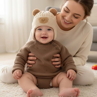 Bonnet bébé | Doux & Confort - Mon P'tit Nid Bébé
