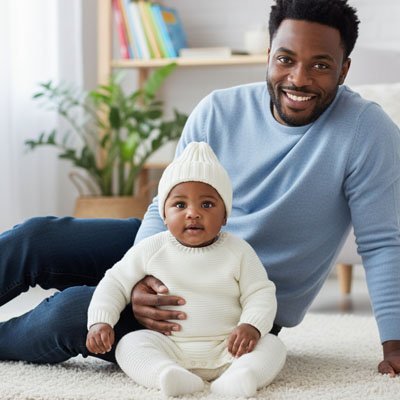 Bonnet bébé | Doux Hiver - Mon P'tit Nid Bébé