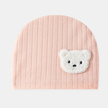 Bonnet bebe tout doux rose