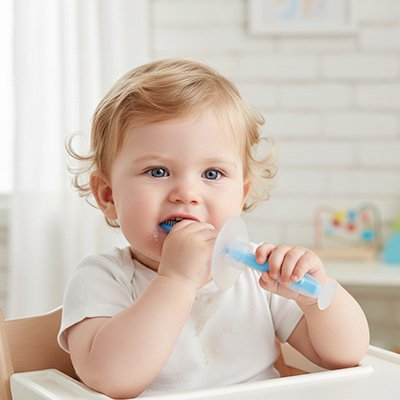 Brosse a dent bebe | Douce Gencives - Mon P'tit Nid Bébé