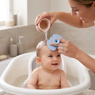 Brosse cheveux bebe extra souple