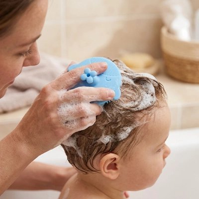 Brosse cheveux bebe | Fibre Soyeuse - Mon P'tit Nid Bébé