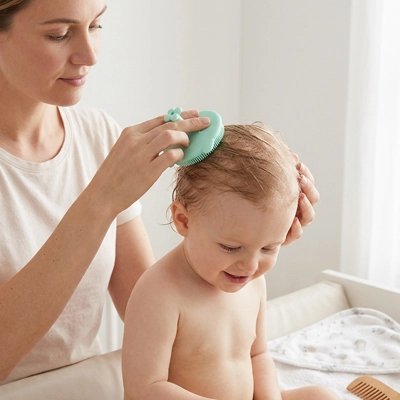 Brosse cheveux bebe | Fibre Soyeuse - Mon P'tit Nid Bébé