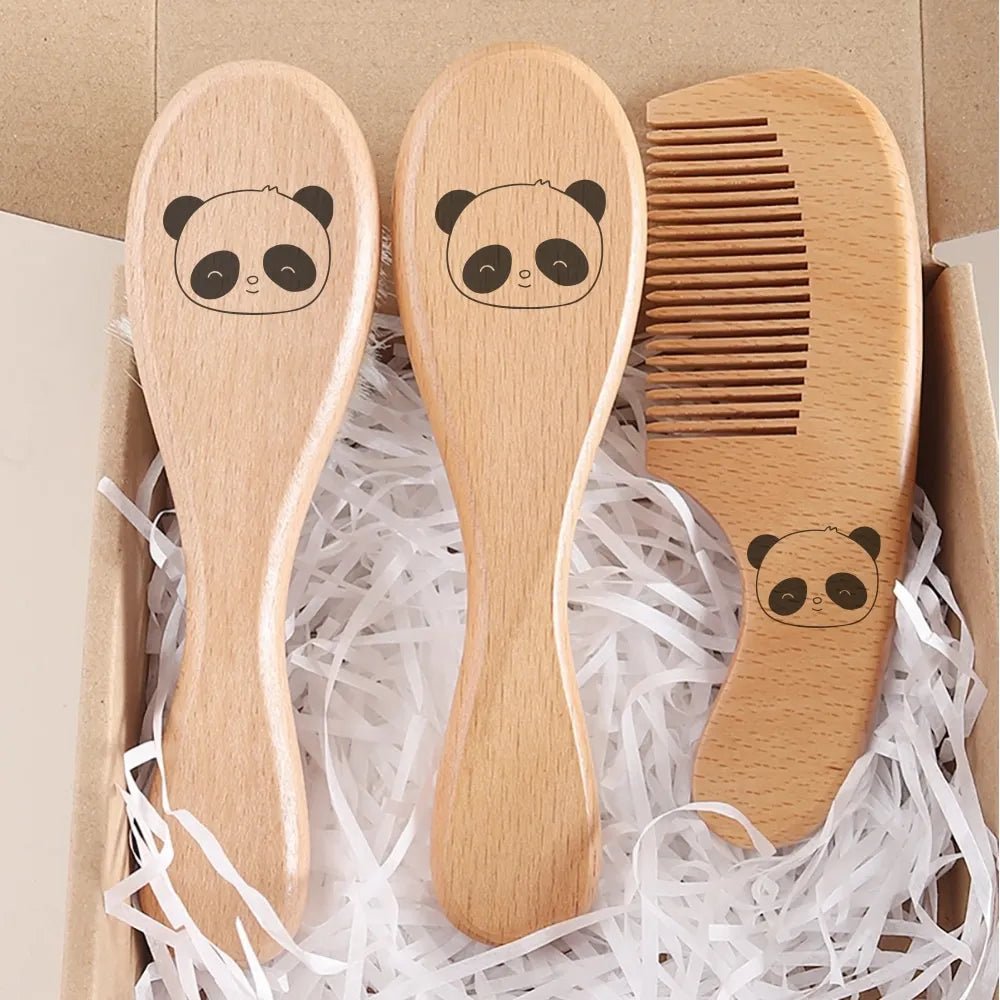 Brosse cheveux pour bebe | Soin Délicat - Mon P'tit Nid Bébé