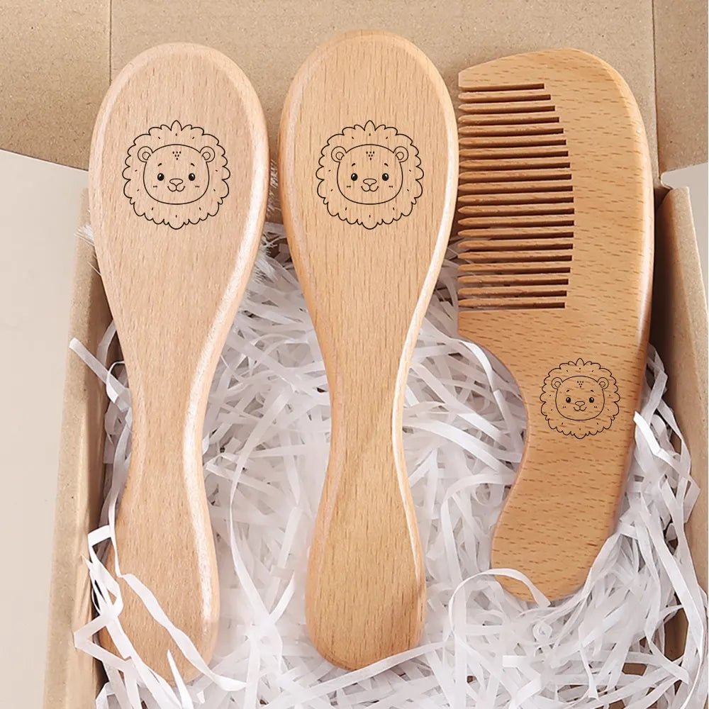 Brosse cheveux pour bebe | Soin Délicat - Mon P'tit Nid Bébé