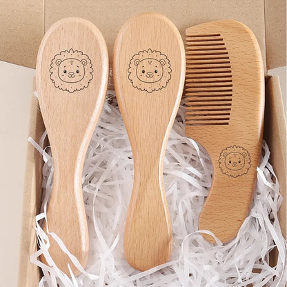 Brosse cheveux pour bebe | Soin Délicat - Mon P'tit Nid Bébé