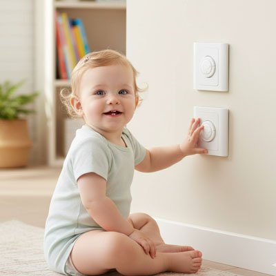 Cache prise | Sécurité Enfant - Mon P'tit Nid Bébé