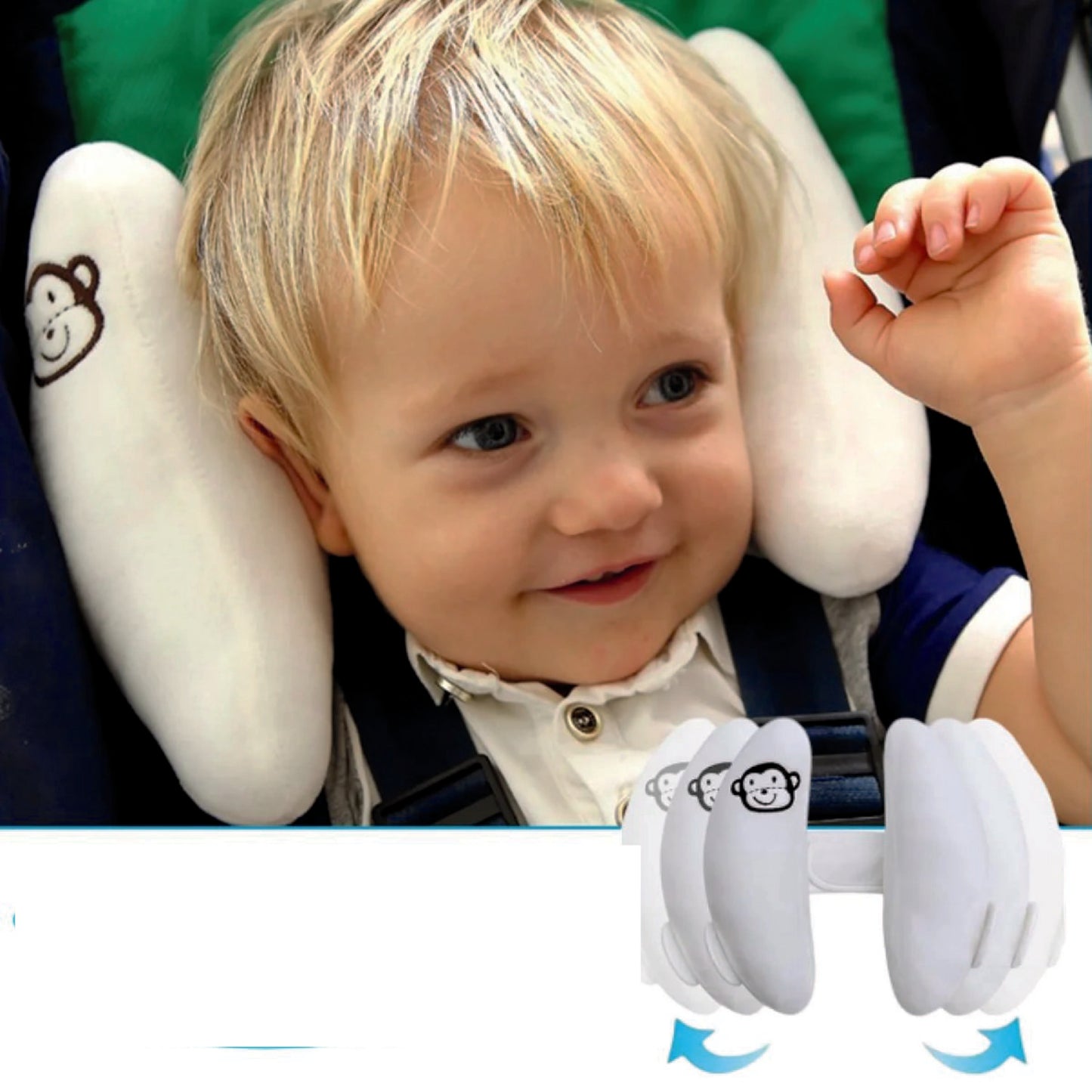 Cale tete bebe ajustable pour bebe