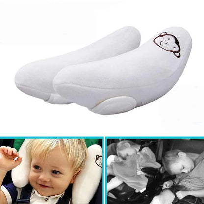 Cale tete bebe blanc protege le cou du bebe quand il dort