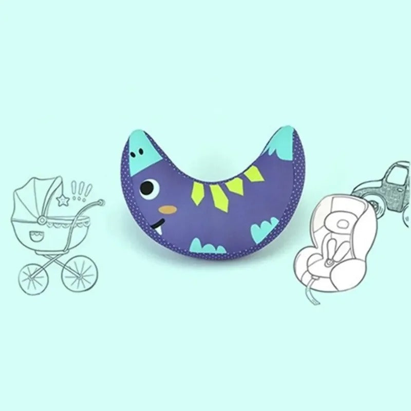 Cale tete bebe cervical couleur bleu nuit