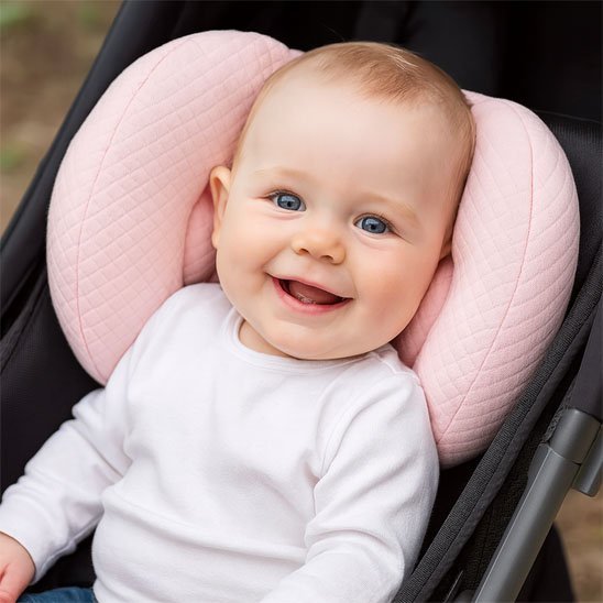 Cale tête bébé | Ergonomique - Mon P'tit Nid Bébé